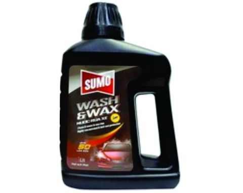 Nước rửa xe bảo vệ màu sơn xe SUMO Wash And Wax 1 lít