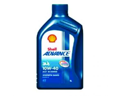 NHỚT SHELL ADVANCE AX7 Scooter 10W-40 1L (Nhớt tay ga)