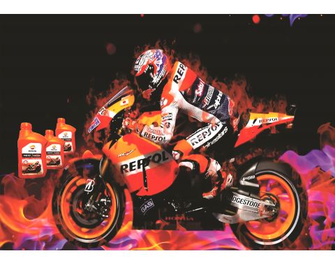 DẦU NHỚT XE MÁY REPSOL RACING 4T 10W-40